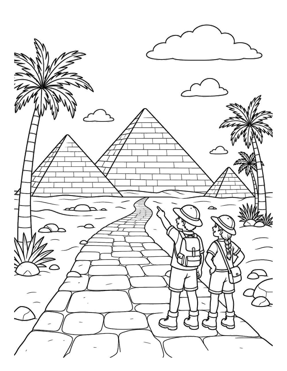 A Pyramid Clue