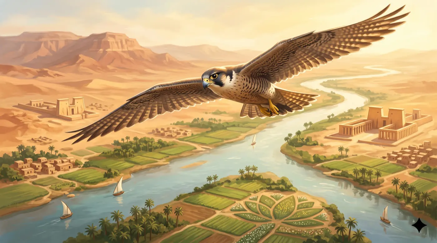 The Swift Sky Hero: The Falcon Horus