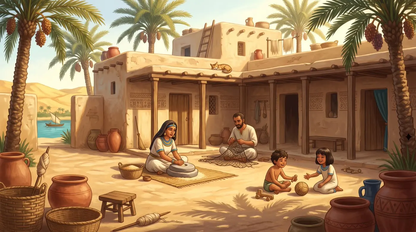 Cool Mud Homes: Pharaonic Houses