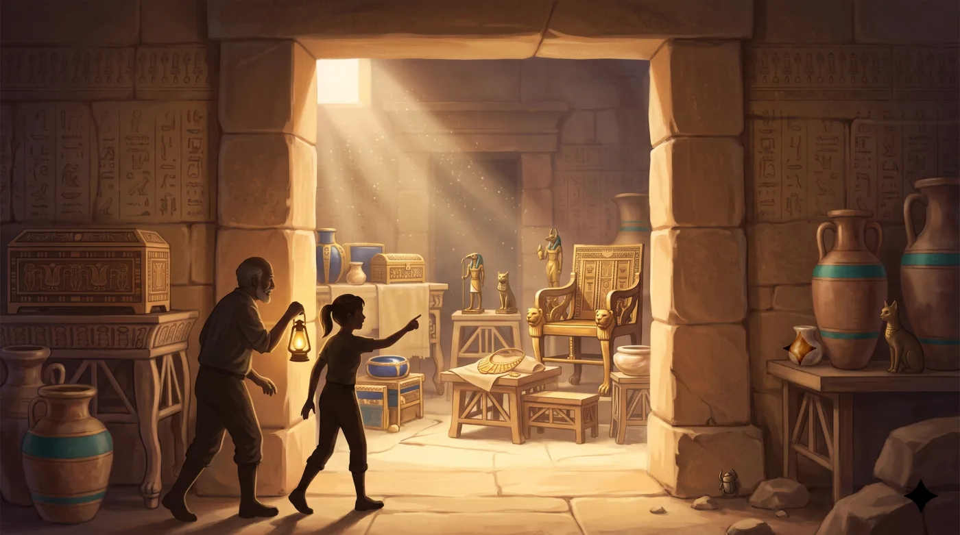 The Brave Explorer and the Hole in the Door: Howard Carter