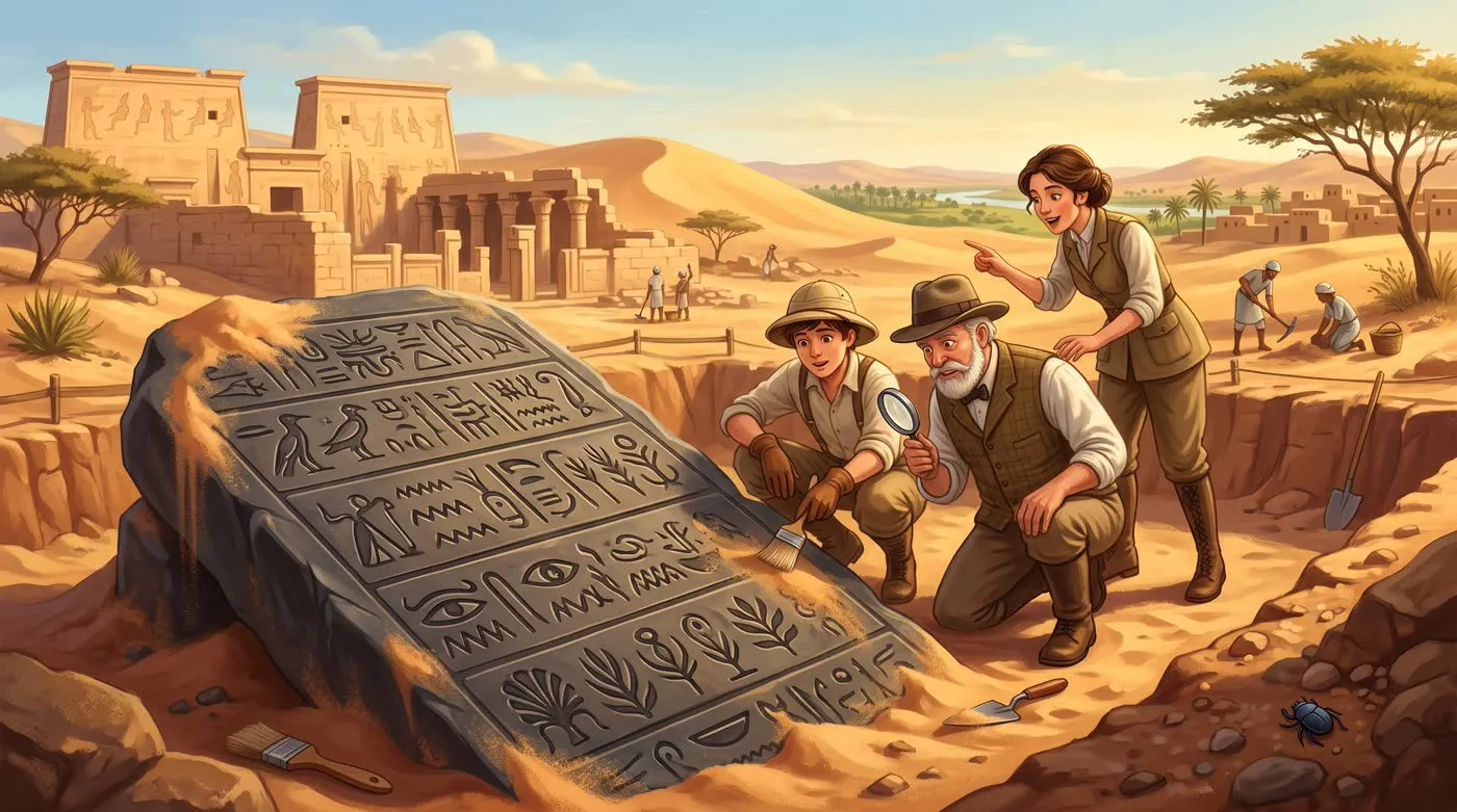 The Magic Key to the Past: The Rosetta Stone