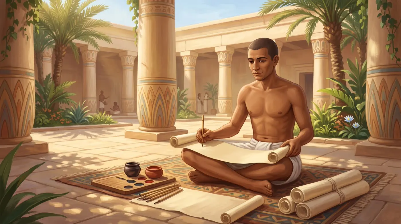 The Hero of the Pen and Inkwell: The Egyptian Scribe