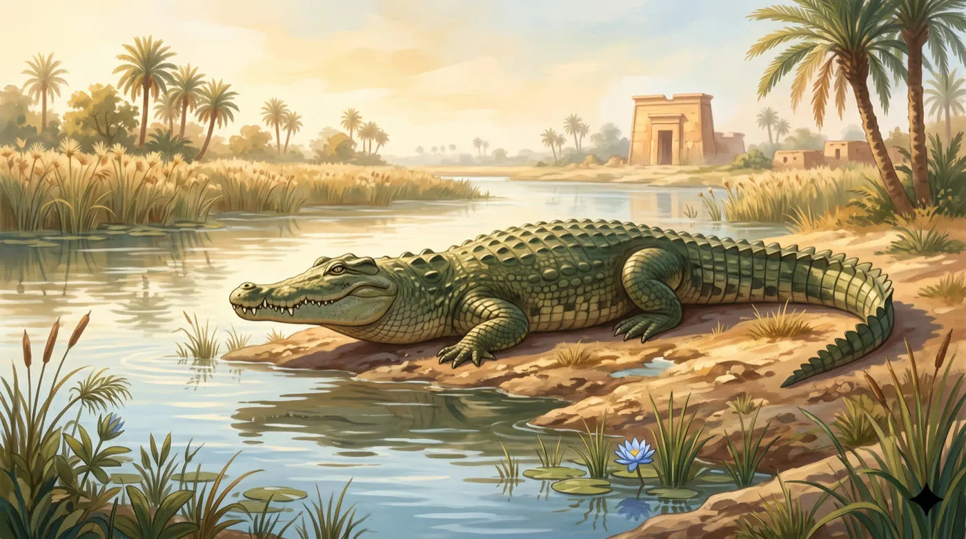 The King with Scales: Sobek